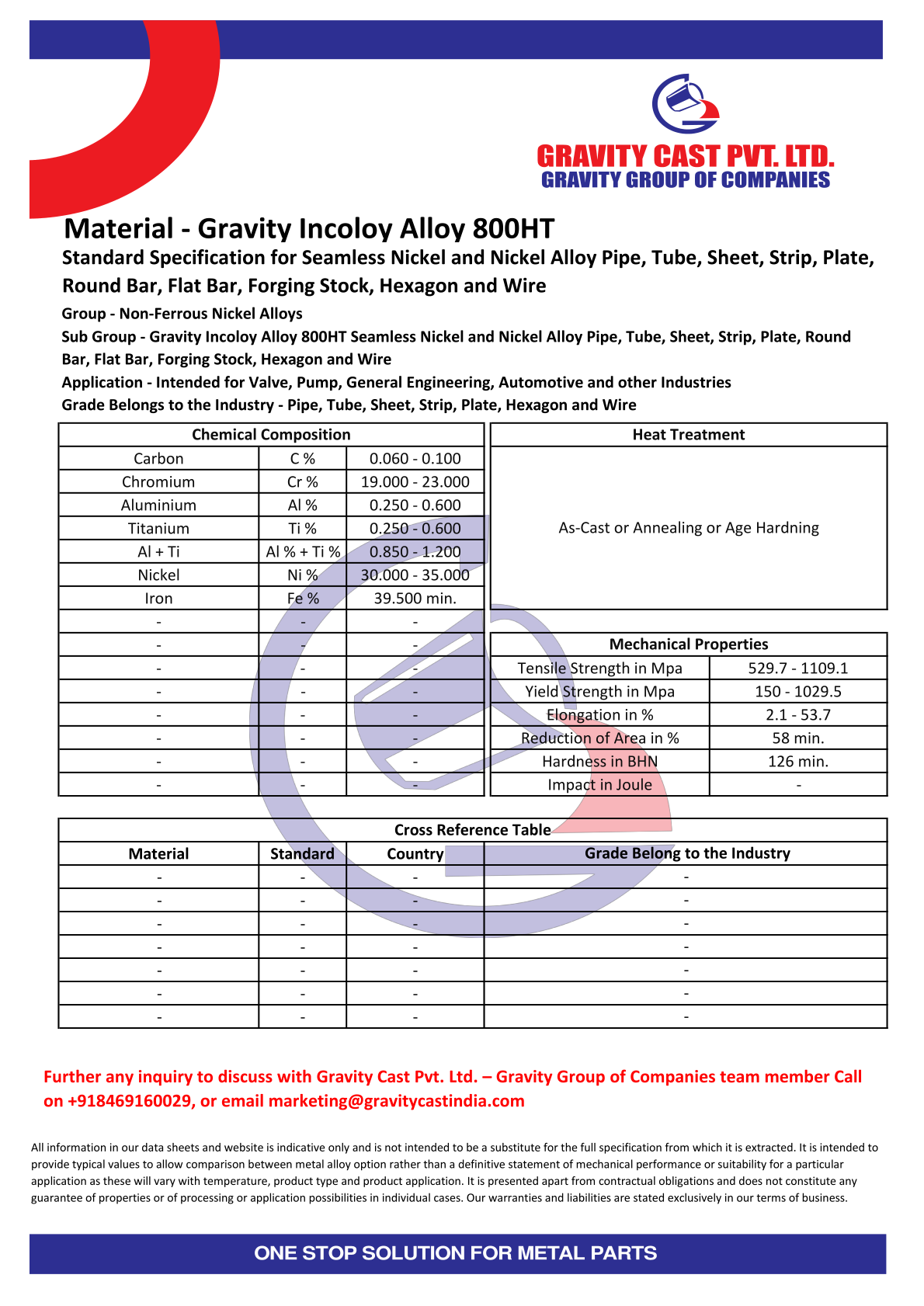 Gravity Incoloy Alloy 800HT.pdf